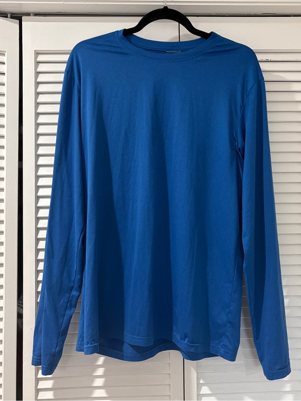 REI Co-Op Men's Classic Long Sleeve Active Crewneck Top - Royal Blue